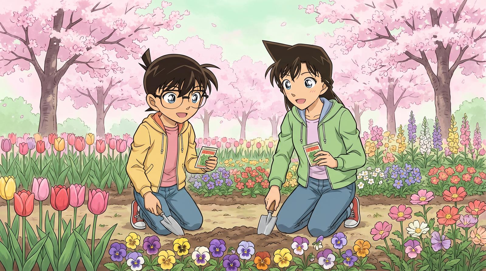 国产植物视频 - 春季花园种植视频演示